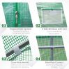 Outdoor Portable Walk‑In Tunnel Greenhouse with Windows – 11.5 x 10 x 7 ft