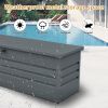 260‑Gallon Metal Outdoor Deck Box – Lockable, Extra‑Large Patio Storage