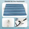 Portable 2-Person Double Hammock Set with Stand and Carrying Cases