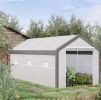 Large Walk‑In Greenhouse with Roll‑Up Door & 8 Closeable Windows – 20 x 10 x 9 ft