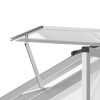 8 x 6 ft Walk‑In Polycarbonate Greenhouse with Roof Vent