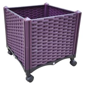 Rolling Raised Garden Bed with Deep Planter Boxes – Mobile Elevated Planters