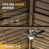 12' x 20' Gable‑Roof Hardtop Gazebo – Wood‑Grain Aluminum Frame, Steel Roof