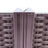 2-Piece Extra-Deep Plastic Raised Garden Beds – Indoor/Outdoor