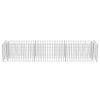 Gabion Raised Bed – Galvanized Steel 106.3" x 19.7" x 19.7"