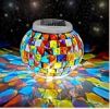 Color-Changing Solar Glass Ball Garden Lamp – Waterproof