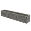 Gabion Raised Bed – Galvanized Steel 106.3" x 19.7" x 19.7"