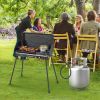 2‑in‑1 Portable Propane Camping Grill & Stove with Detachable Legs – 20,000 BTU