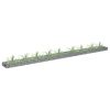 Large Durable Gabion Raised Bed – Silver Galvanized Steel