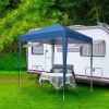 Waterproof Right-Angle Folding Tent – Blue – 2 x 2 m