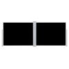 Side Awning – Black Polyester with PU Coating – 55.1" x 393.7"