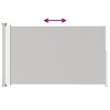 Retractable Side Awning – Black Powder-Coated Steel – 70.9" x 118.1"