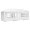 10' x 20' Canopy Tent with 6 Sidewalls & Carry Bag