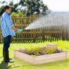 49" x 49" x 10" Raised Garden Bed with Compost Bin