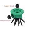 360° Automatic Multi‑Head Garden Sprinkler