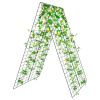 Foldable A-Frame Trellis Plant Supports – 2 Pieces with Twist Ties