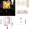DIY Chinese Palace Paper Lantern Craft Kit – 8"