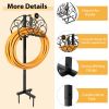 Detachable Freestanding Hose Holder for Yard, Garden & Lawn