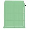 Large Green PE Mesh Greenhouse with Shelving