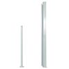 Side Awning – Green-Grey Polyester with Steel Frame