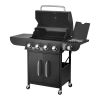 4‑Burner Propane Gas Grill with Side Burner – 425 sq in Cooking Area, 52,000 BTU