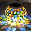 Color-Changing Solar Glass Ball Garden Lamp – Waterproof