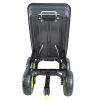 Folding Poly Garden Dump Cart with Steel Frame & 10 in Pneumatic Tires – 300 lb Capacity