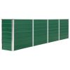 Large Green Galvanized Steel Raised Garden Bed – Sturdy