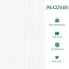Portable Mini Tunnel Greenhouse with Large Zipper Doors – 6 x 3 x 3 ft