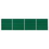 Large Green Galvanized Steel Raised Garden Bed – Sturdy