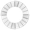 Circular Gabion Raised Beds, Set of 3 – Galvanized Steel Ø11.8" x 19.7"