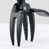 Manual Garden Weeder Rake with Foot Pedal & Claw Head