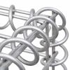 Gabion Raised Bed – Silver Galvanized Steel – Large & Sturdy