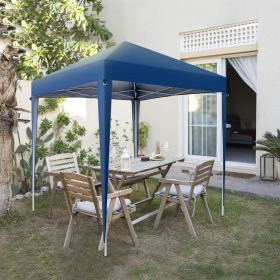 Waterproof Right-Angle Folding Tent – Blue – 2 x 2 m