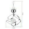 Spiral Spinner Solar Wind Chime Light – Color-Changing LED