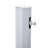 Patio Retractable Side Awning – Cream, 66.9" x 0–472.4"
