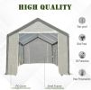 Large Walk‑In Greenhouse with Roll‑Up Door & 8 Closeable Windows – 20 x 10 x 9 ft