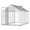 10 x 6 ft Walk‑In Polycarbonate Greenhouse for Winter