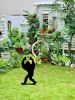 Funny Bigfoot Garden Statue – Cartoon Outdoor Décor, Unique Gift