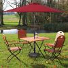 Heavy Duty Round Umbrella Base Stand – 22 in
