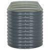 Garden Raised Bed – Galvanized Steel, Gray 94.5" x 31.5" x 31.9"
