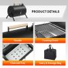 Portable Double‑Sided Charcoal Grill with Carry Bag – Tabletop Outdoor BBQ