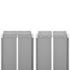 Patio Retractable Side Awning – Cream – 55.1" x 472.4"