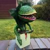 Horror Piranha Flower Garden Statue – Cannibal Plant Resin Figurine