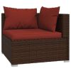 Brown Garden Lounge Set