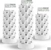 10-Layer Aeroponic Pineapple Tower Garden – 80-Plant Vertical System