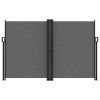 Retractable Side Awning – Anthracite 63" x 472.4"