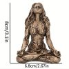 Mini Mother Earth Gaia Goddess Resin Statue