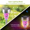 6-Pack Solar Garden Path Lights – IP44 Water-Resistant