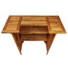 Garden Bar Set in Natural Solid Acacia Wood